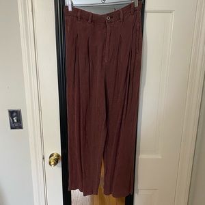 Free People High Waisted Baggy Pants